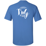 Custom logo shirt with TinG logo on back!
