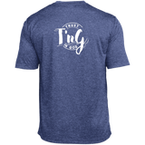 Custom Heather Dri-Fit Moisture-Wicking Tee with T in G logo on back!