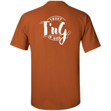 Custom logo shirt with TinG logo on back!