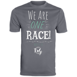 We are one race Dri-Fit tee for men!