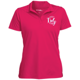 Womens Micropique Tag-Free Flat-Knit Collar Polo